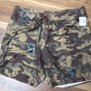 Joe Boxer swim trunks.